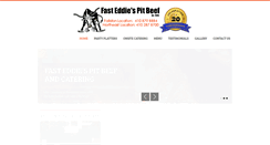 Desktop Screenshot of fasteddiespitbeef.com